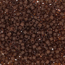 Miyuki delica beads 11/0 - Matte transparent rootbeer - DB-2403